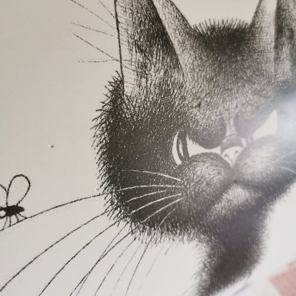 Cats 2008 Calendar Alfred Dubout DAMAGE French Art Cute Cats Kittens - Picture 8 of 12